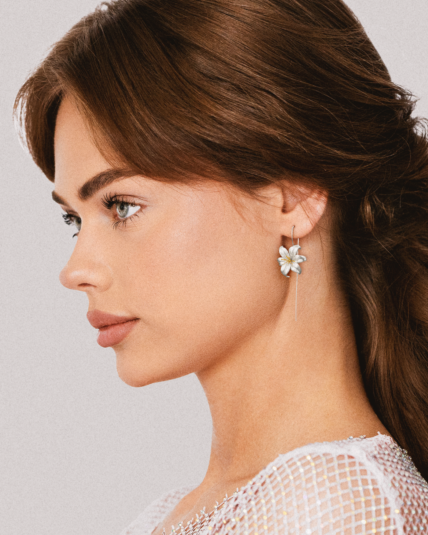 Amaryllis earrings