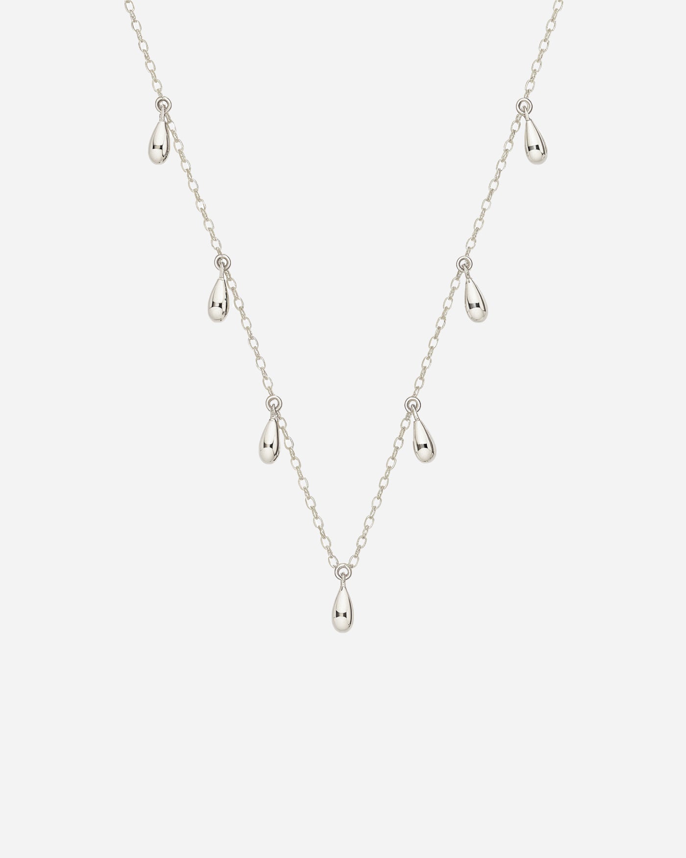 Water Drops Charm Necklace