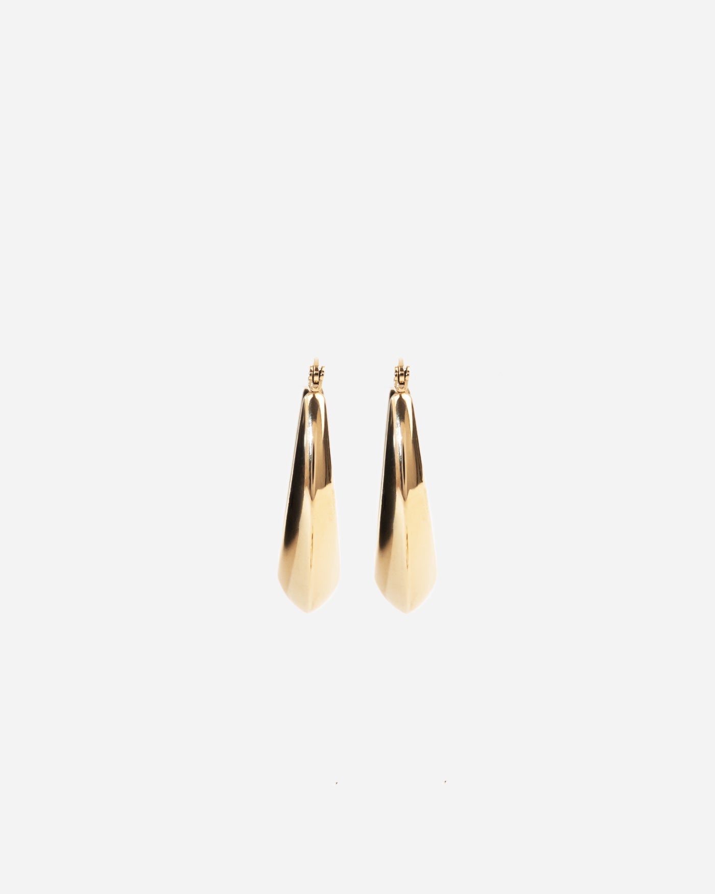 Nova V-Curve Golden Earrings