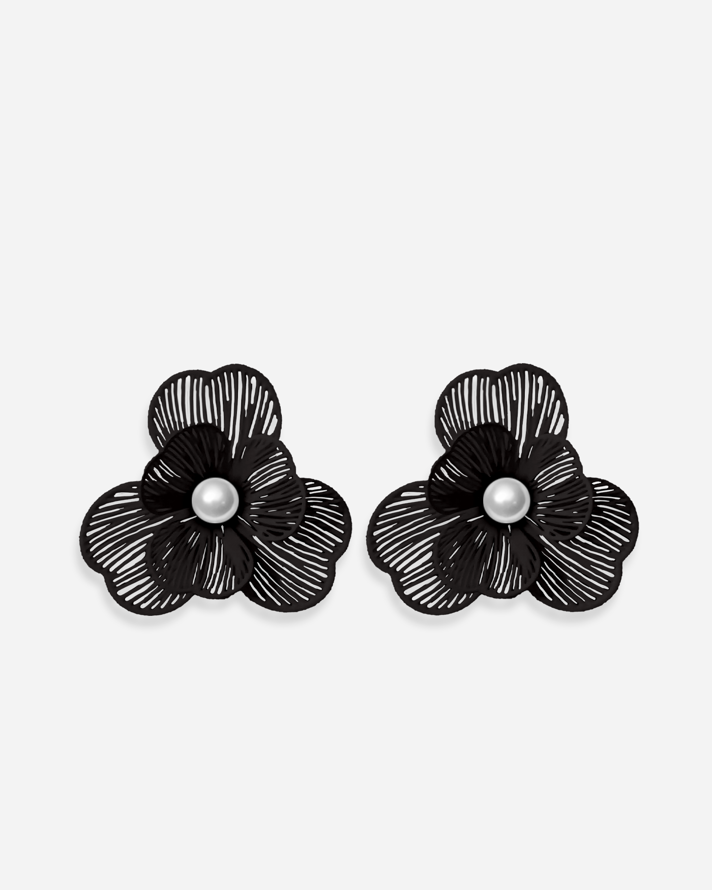 Trim Flower Earrings