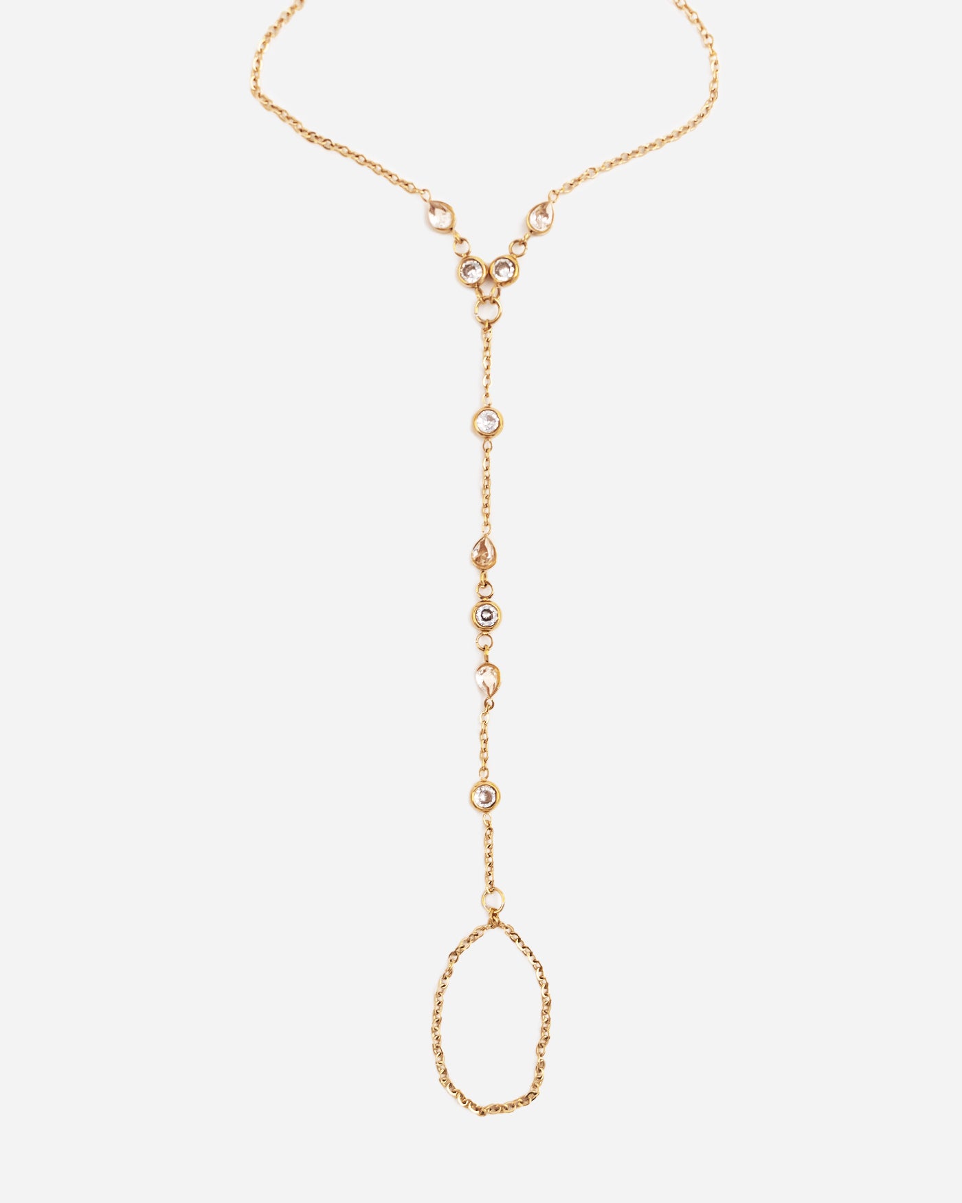 Auric Thread Hand Chain