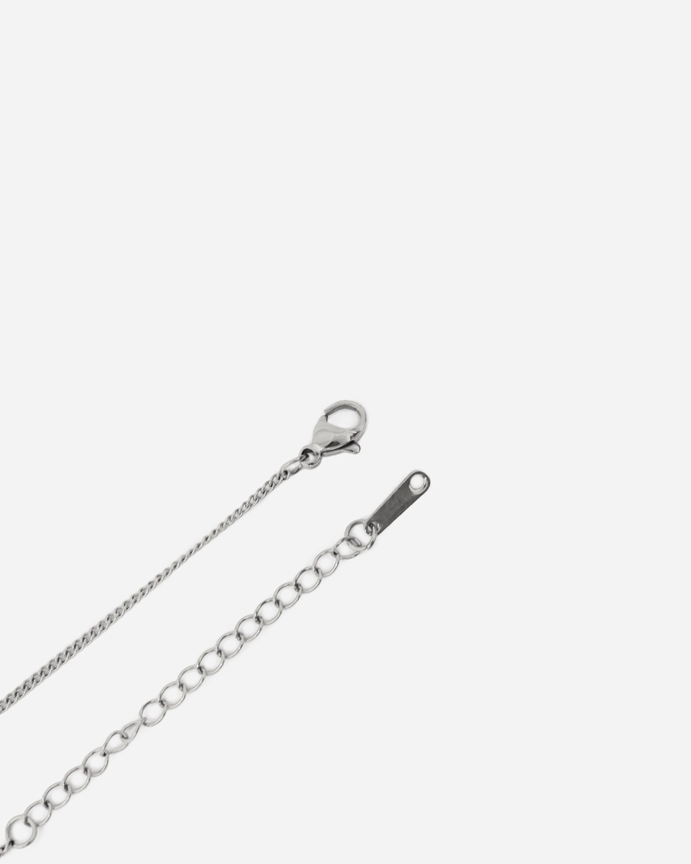 Hearts Silver Charm Necklace