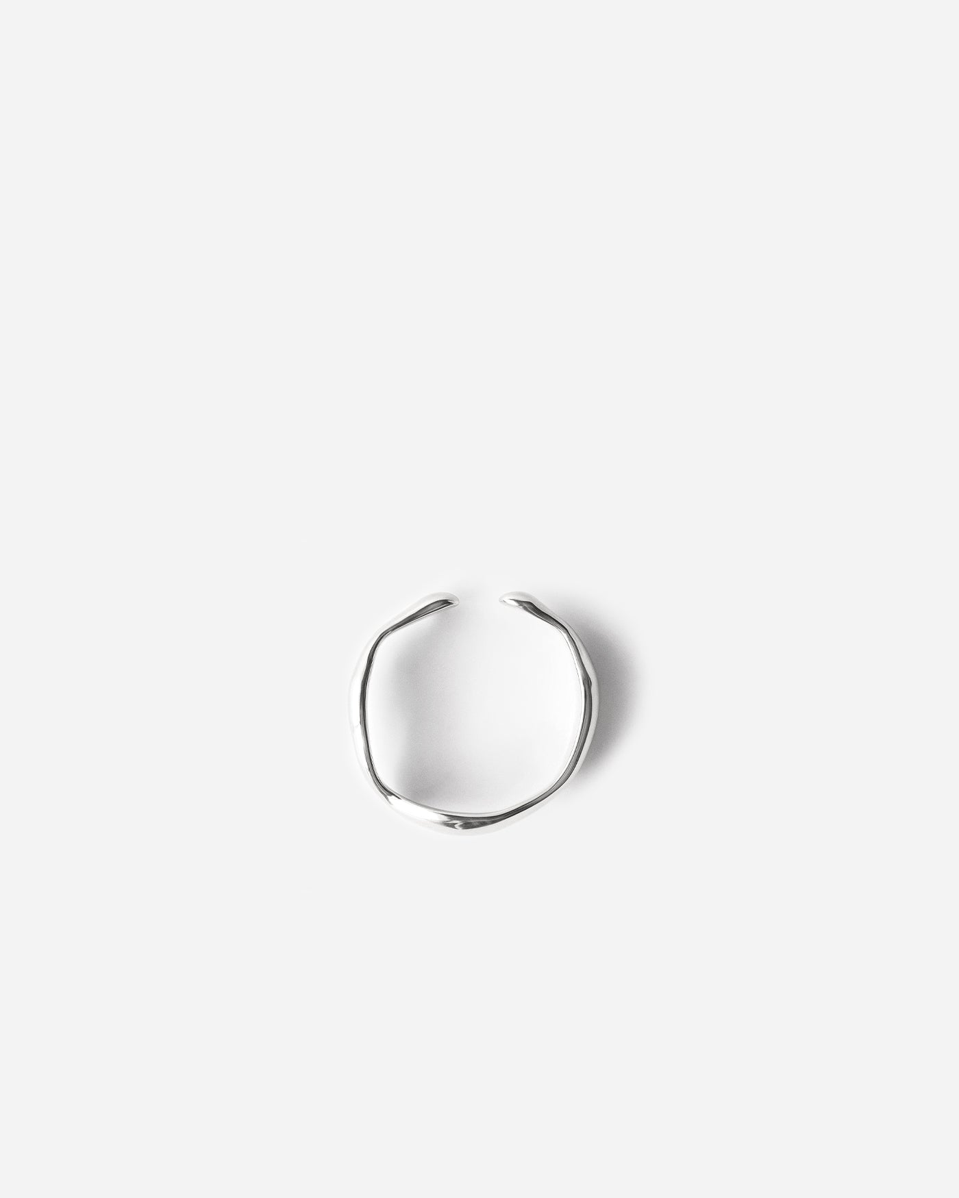 Wavy Silver Ring
