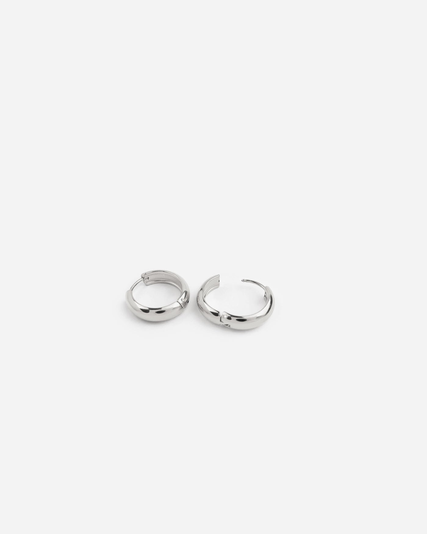 Basic Silver Hoops