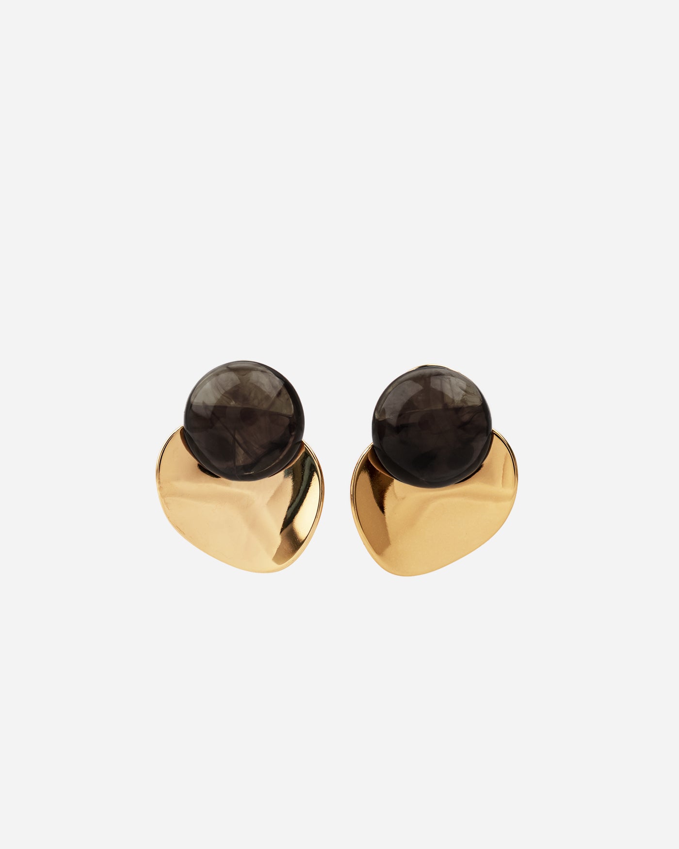 Nyx Brown Earrings
