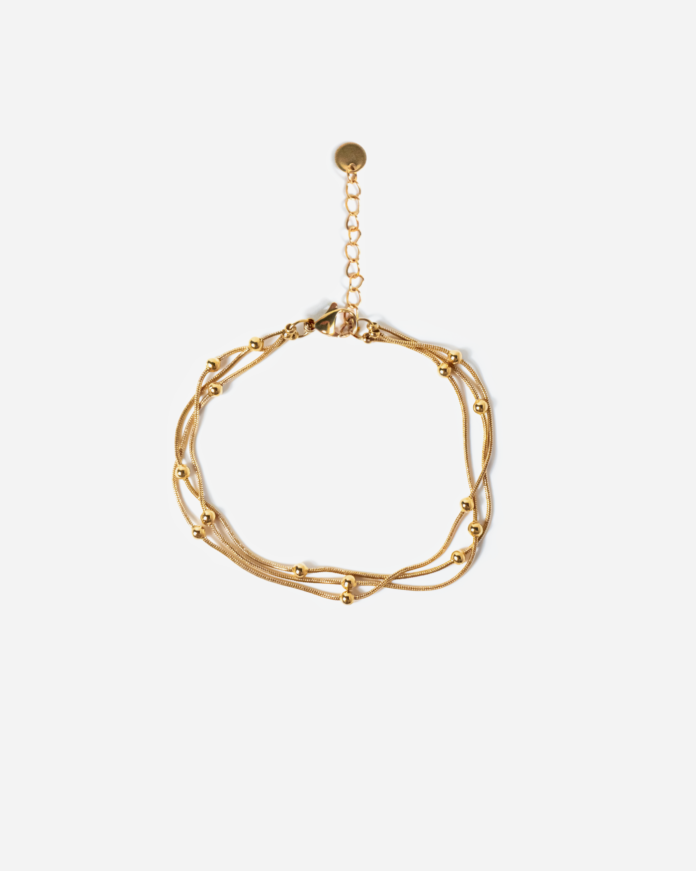 Trilune Beads Bracelet