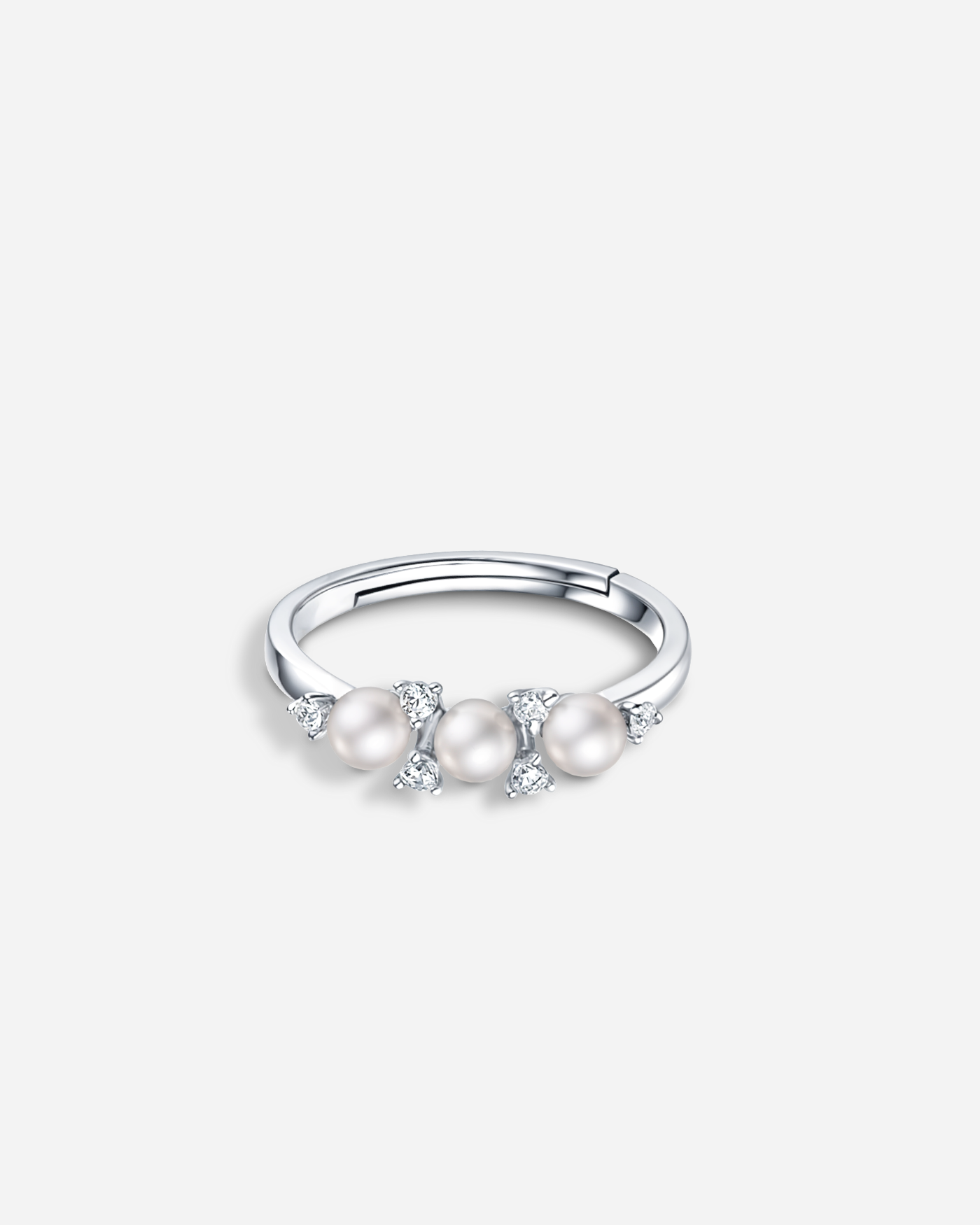 Trinity Pearl Ring
