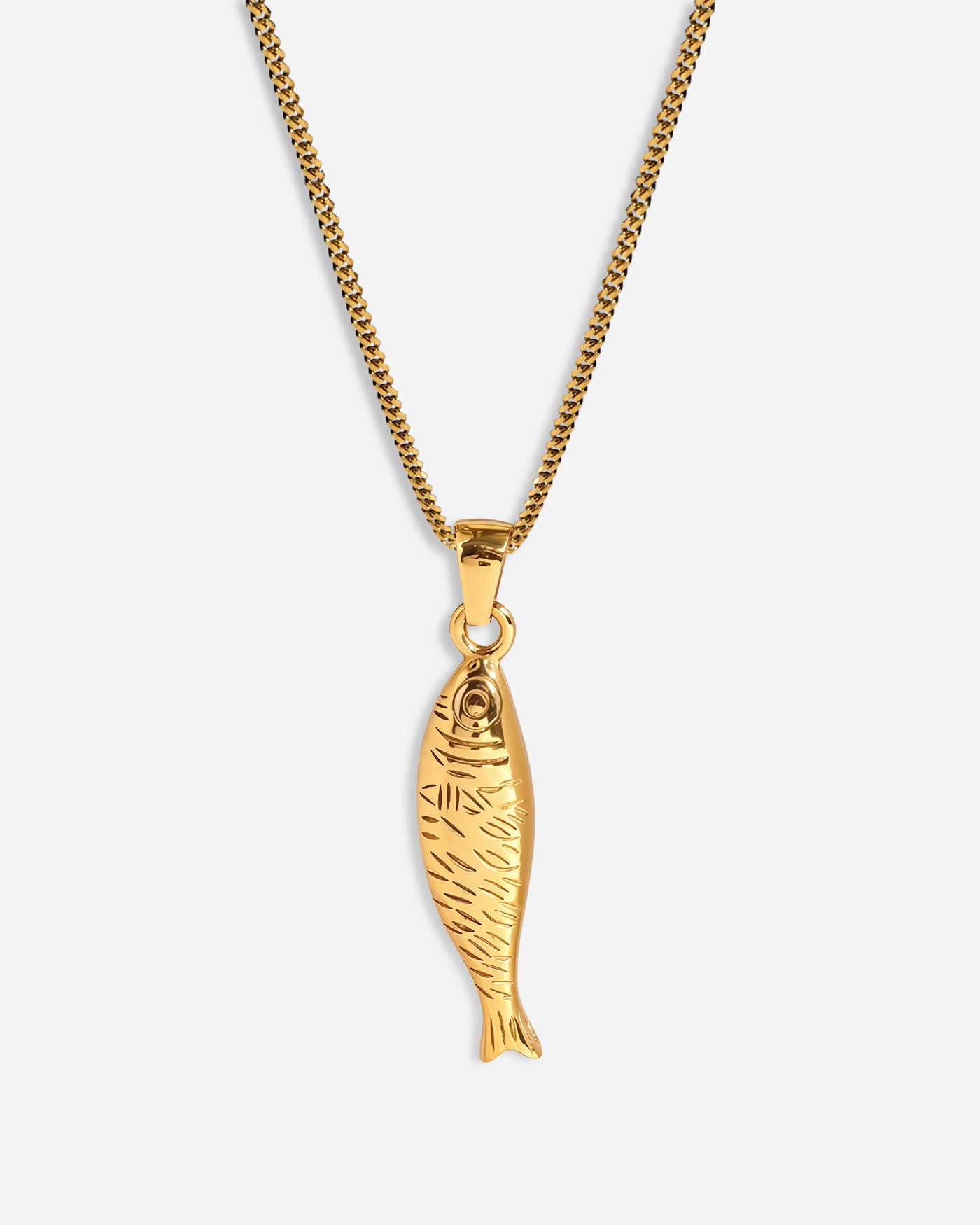 Sardine Pendant Necklace