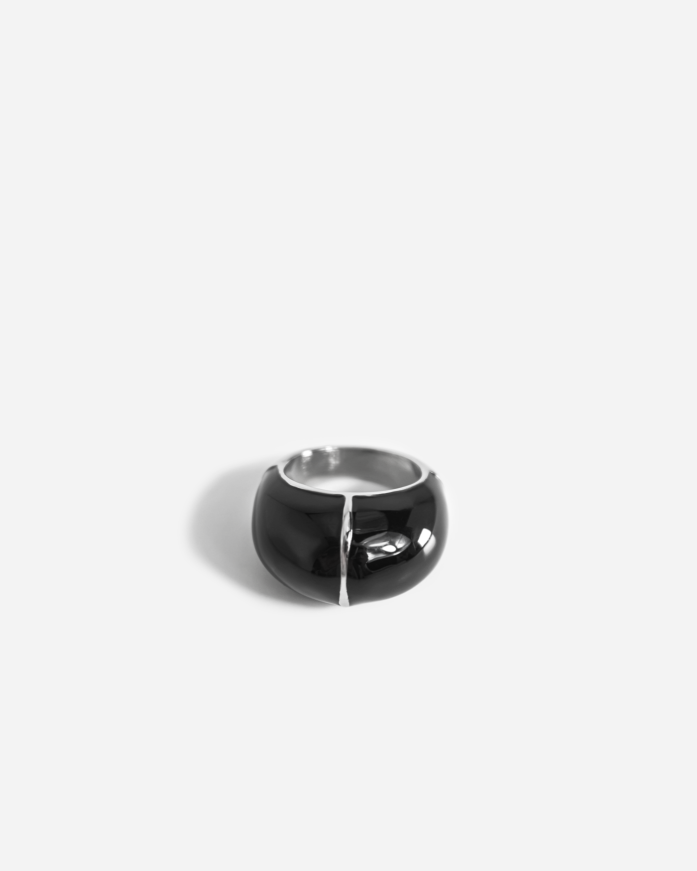Black Dome Ring