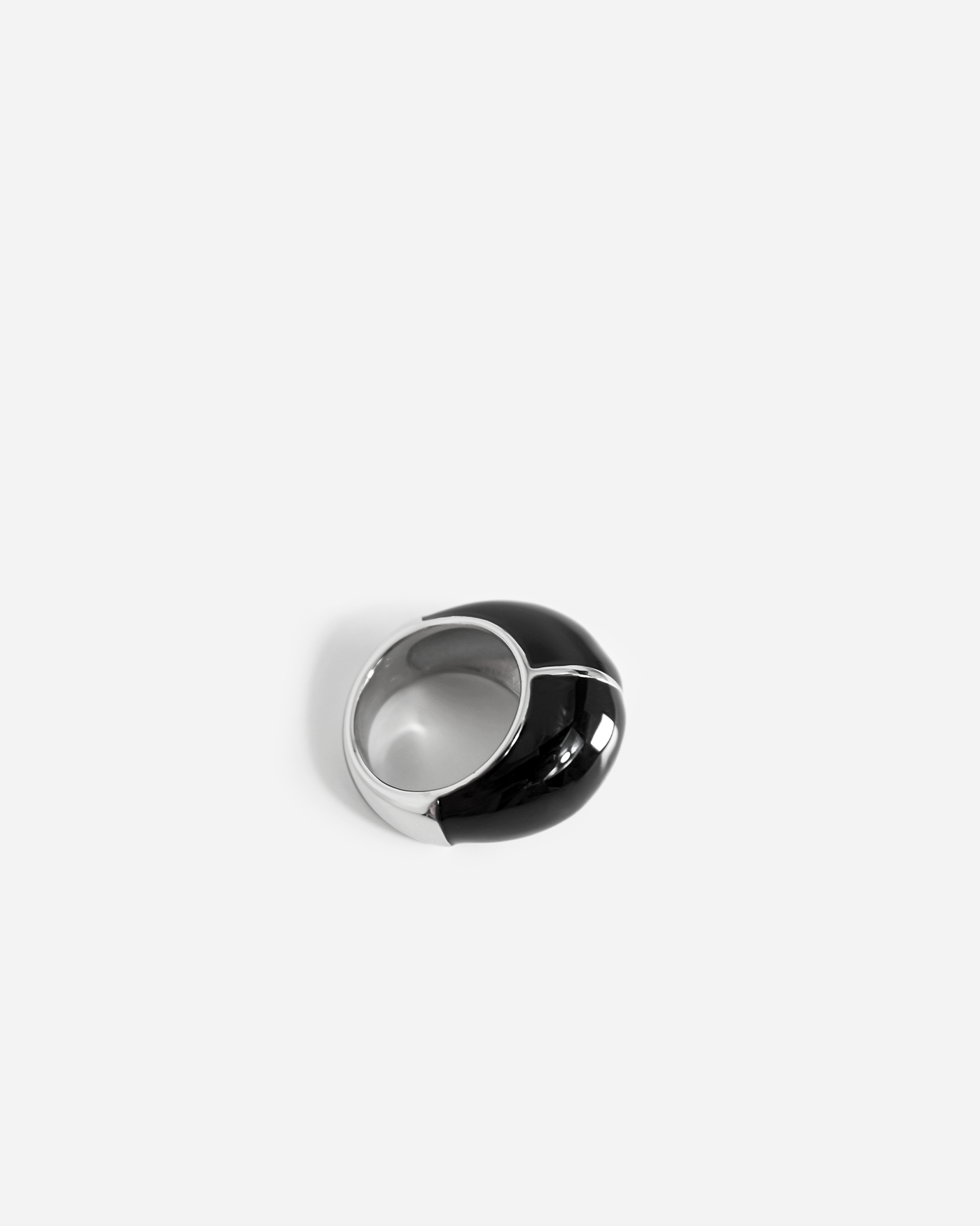 Black Dome Ring