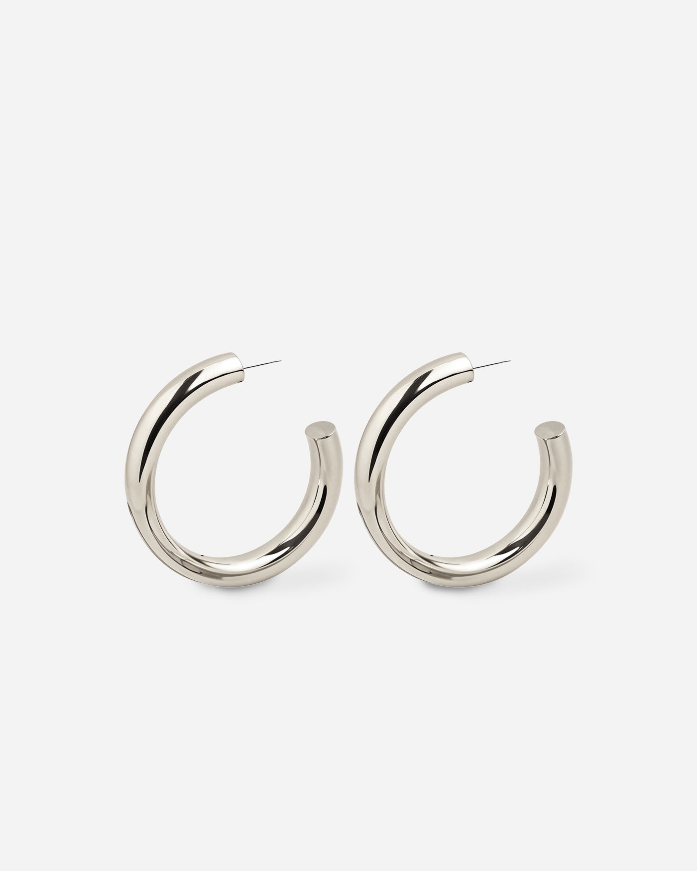 Gilded grace hoop earrings