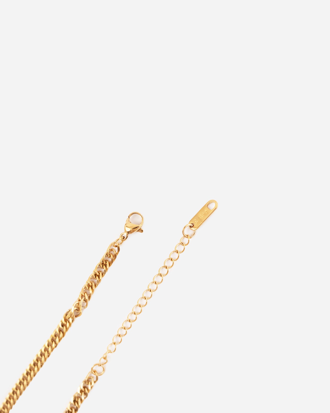 Flat Curb Chain Necklace